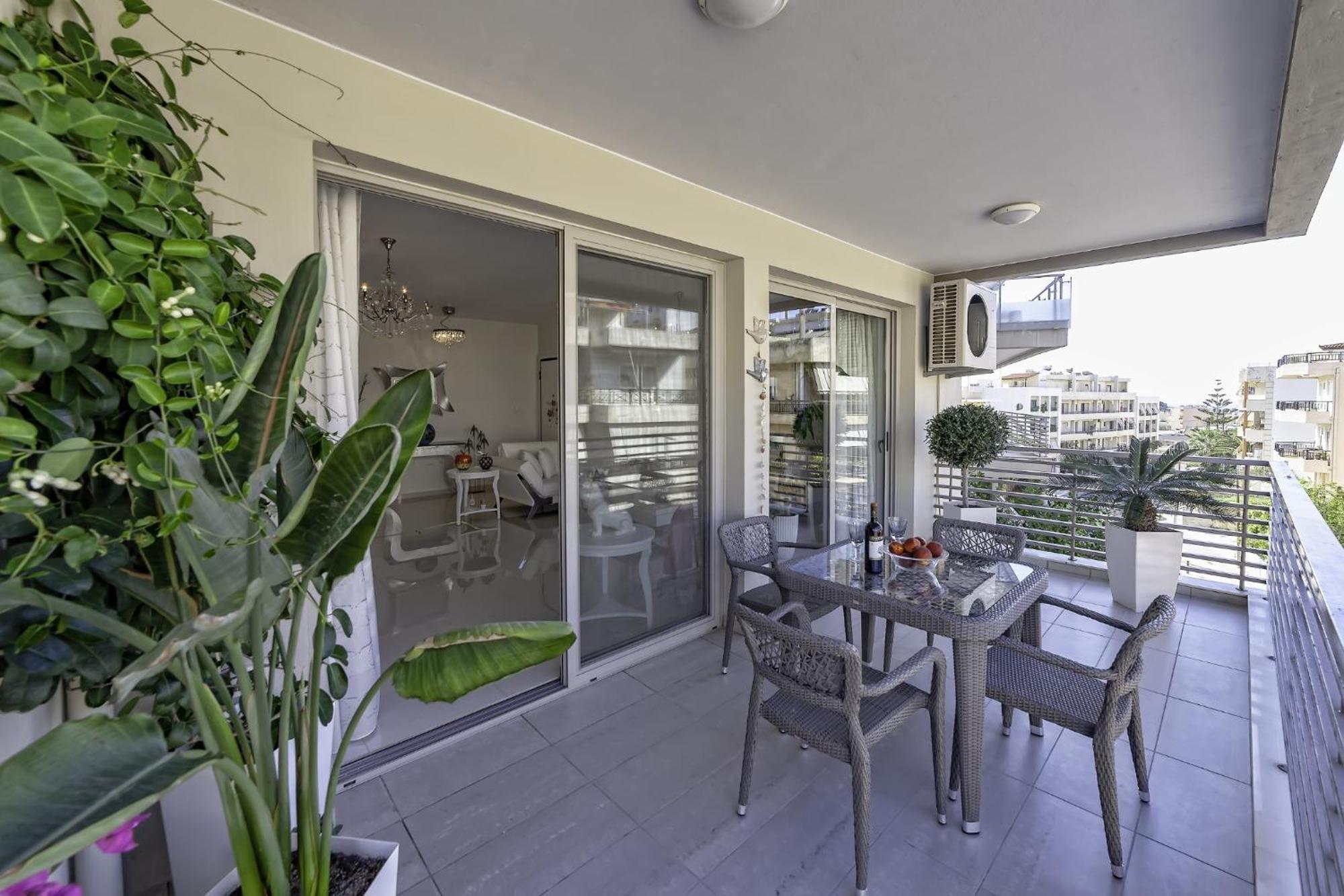 Luxury Apartment Stella Rethymno  Bagian luar foto